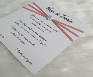 Pozivnice za vjenčanje P-001