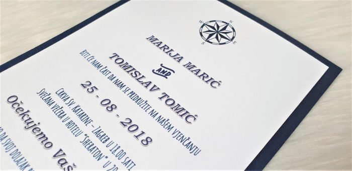 Pozivnice za vjenčanje P-203b