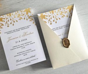 Pozivnice za vjenčanje P-042