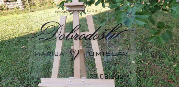 natpis tabla dobrodošlice