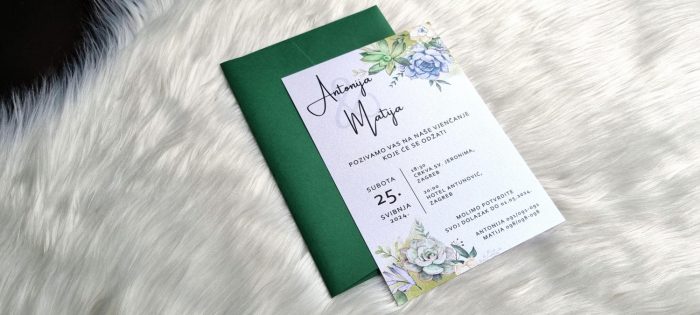 Pozivnice za vjenčanje P-115c